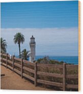 Point Vicente Lighthouse #1 Wood Print