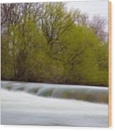 River Falls #1 Wood Print