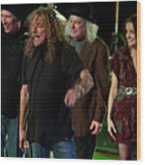 Robert Plant And The Band Of Joy #1 Wood Print