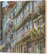 Streets Of Porto #1 Wood Print