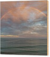 Sunrise Rainbow Mazatlan #3 Wood Print