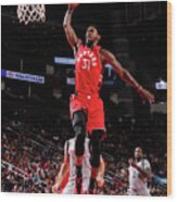 Terrence Ross Wood Print