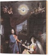 The Annunciation Wood Print