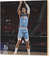 Utah Jazz V Houston Rockets #1 Wood Print