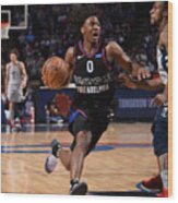 Washington Wizards V Philadelphia 76ers - Game Two #1 Wood Print