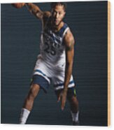 Derrick Rose #10 Wood Print