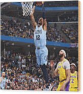 2023 Nba Playoffs - Los Angeles Lakers V Memphis Grizzlies #11 Wood Print