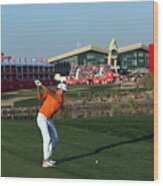 Abu Dhabi Hsbc Golf Championship - Day Four #11 Wood Print