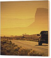 Monument Valley Highway #8 Wood Print