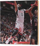 James Harden #13 Wood Print