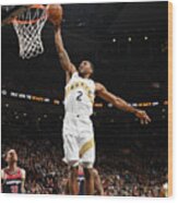 Kawhi Leonard #13 Wood Print