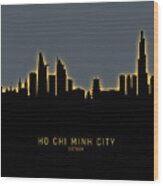 Ho Chi Minh City Vietnam Skyline #15 Wood Print