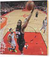 James Harden #15 Wood Print