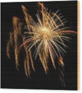 Fireworks #17 Wood Print