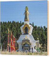 Colorado Stupa Photography 20160911-93 Wood Print