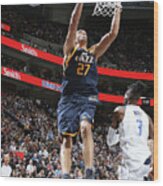 Rudy Gobert #17 Wood Print