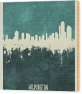 Wilmington Delaware Skyline #17 Wood Print