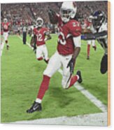 Baltimore Ravens V Arizona Cardinals #18 Wood Print