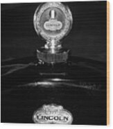 1922  Lincoln Hood Ornament Wood Print