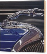 1934  Ford Greyhound Hood Ornament Wood Print