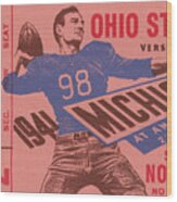 1941 Ohio State Vs. Michigan Wood Print
