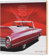 1960 Cadillac Eldorado Custom Convertible Wood Print