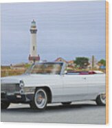 1965 Cadillac Deville Convertible #2 Wood Print