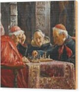 A Game Of Chess #2 Wood Print