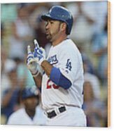 Adrian Gonzalez #2 Wood Print