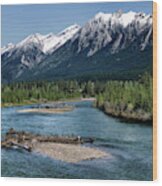 Canadian Rockies #2 Wood Print