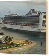 Caribbean Princess #2 Wood Print