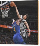 Derrick White #2 Wood Print