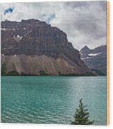 Glacier Melt Lakes And Mountains. #2 Wood Print