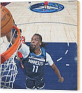 Houston Rockets V Minnesota Timberwolves #2 Wood Print