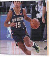 New Orleans Pelicans V Brooklyn Nets #2 Wood Print