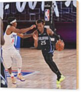 Orlando Magic V Los Angeles Clippers #2 Wood Print