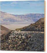 Panamint Valley - Basin Beneath The Dunes Wood Print