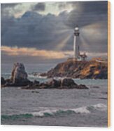 Pigeon Point Lighthouse #2 Wood Print