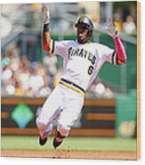 Starling Marte #2 Wood Print