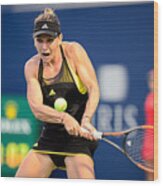 Tennis: Aug 09 Wta Rogers Cup #2 Wood Print
