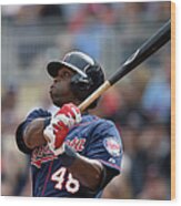 Torii Hunter #2 Wood Print