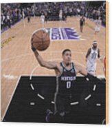 Utah Jazz V Sacramento Kings #2 Wood Print