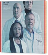 2021 Heroes Of The Year - Vaccine Scientists Wood Print