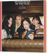 2022 Entertainer Of The Year - Blackpink Wood Print