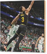 2022 Nba Finals - Golden State Warriors V Boston Celtics Wood Print