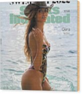 Ciara Sports Illustrated Swimsuit Cover 2022 Wood Print