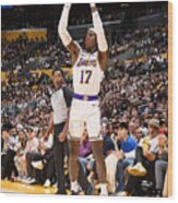 2023 Nba Playoffs - Golden State Warriors V Los Angeles Lakers Wood Print