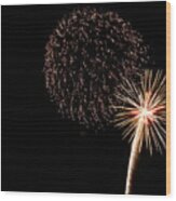 Fireworks #22 Wood Print