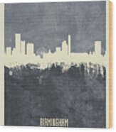 Birmingham England Skyline #23 Wood Print