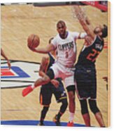 Chris Paul #23 Wood Print